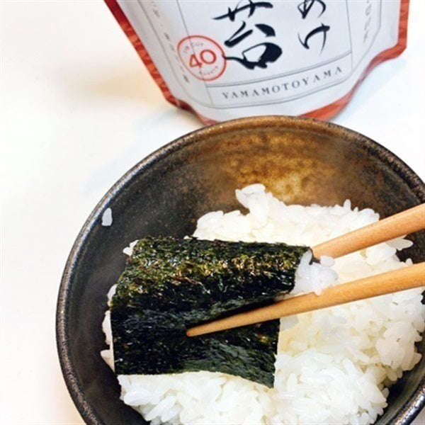 ありあけ海苔「味付」スタンド袋(8切40枚)
