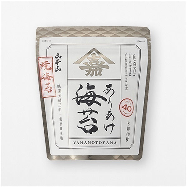 ありあけ海苔「味付」スタンド袋(8切40枚)