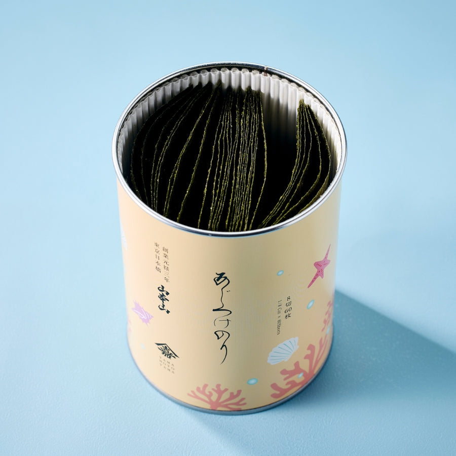 夏季限定デザイン缶(味付のり)