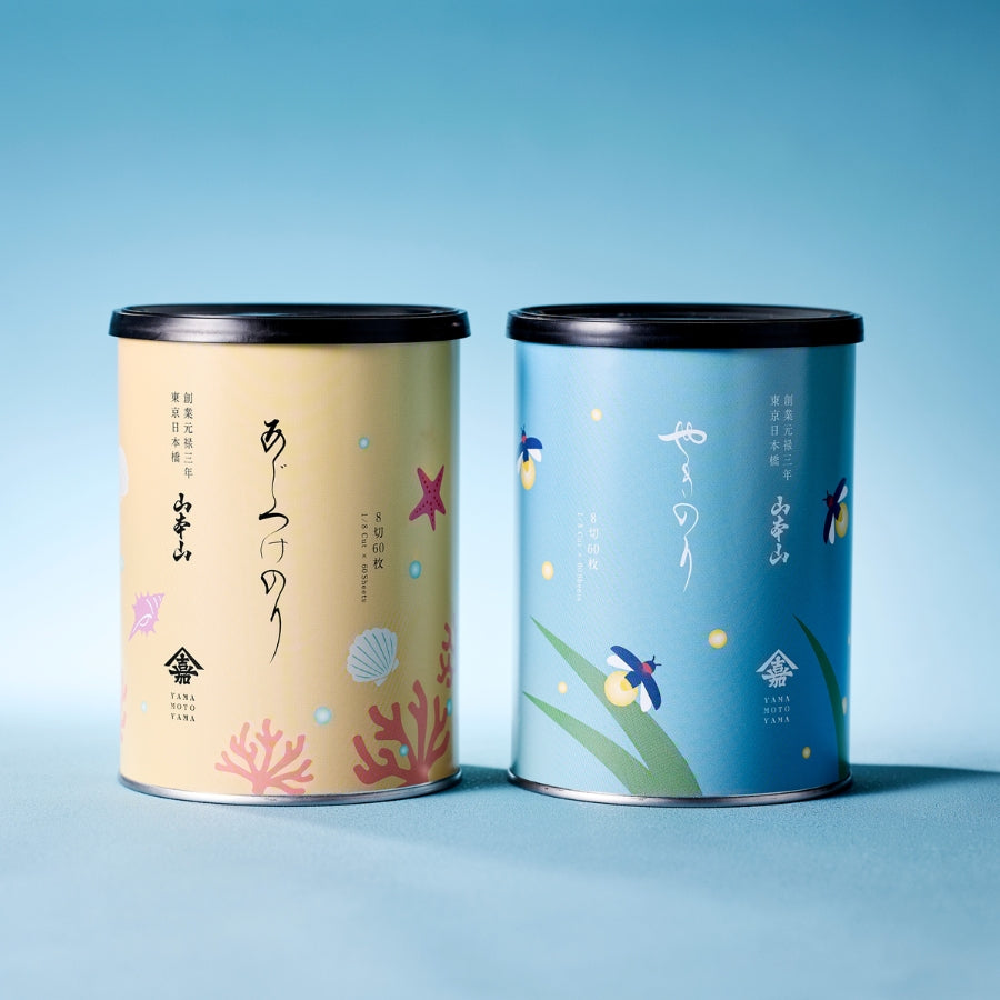 夏季限定デザイン缶(味付のり)