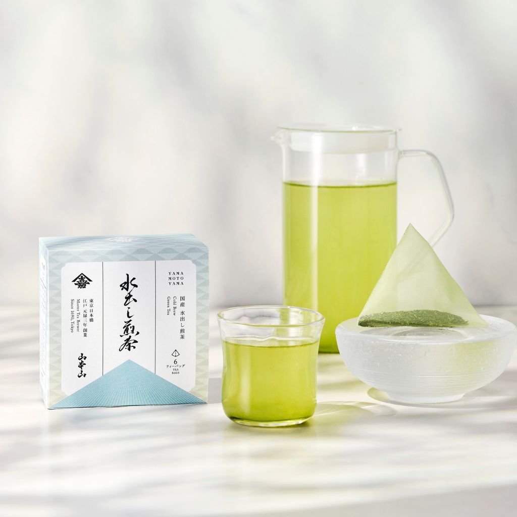 のりせんべいと水出し煎茶