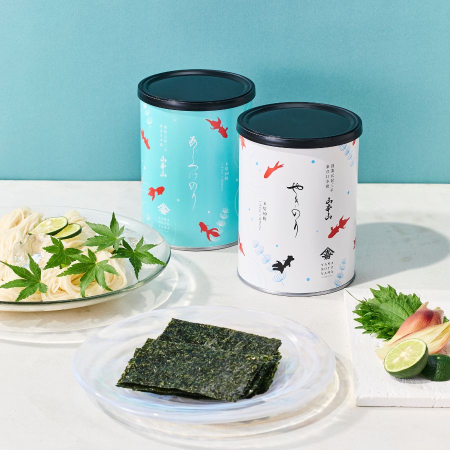 夏季限定デザイン缶（味付のり）